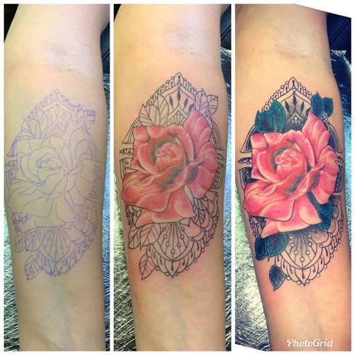 Explore angel numbers tattoo ideas, creative tattoo ideas in North Port, available at 20 Fifth Ink