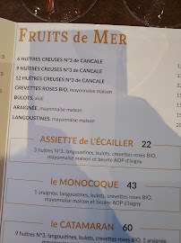 La Taverne à Rennes menu