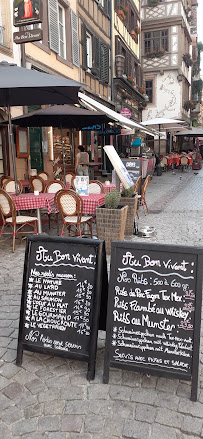 Menu du Restaurant Au Bon Vivant à Strasbourg