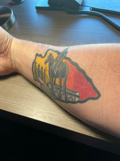 Explore crocodile tattoo ideas, creative tattoo ideas in Higginsville, available at Painted Lady Tattoo