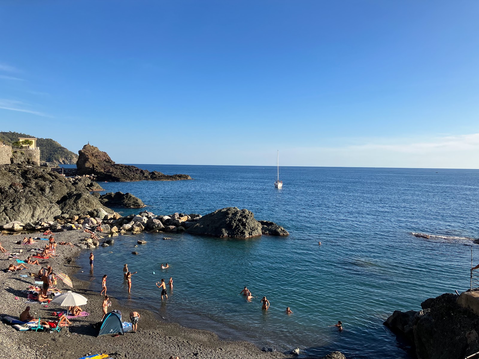 Spiaggia Torsei的照片 带有小海湾