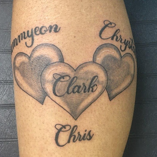 Explore writing ideas for tattoos, creative tattoo ideas in Mckinney, available at Borrowed Time Fine Art Gallery Tattoo Shop