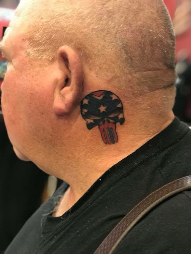 Explore muscle tattoo ideas, creative tattoo ideas in San Antonio, available at Nite Owl Tattoo Studio