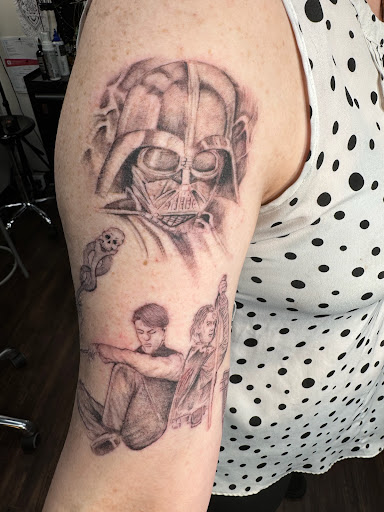 Explore dark tattoo ideas for women, creative tattoo ideas in Vancouver, available at Sacred Yeti Tattoos