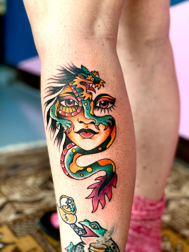 Explore tattoo anime ideas, creative tattoo ideas in Athens, available at Pink Goblin Tattoo & Piercing