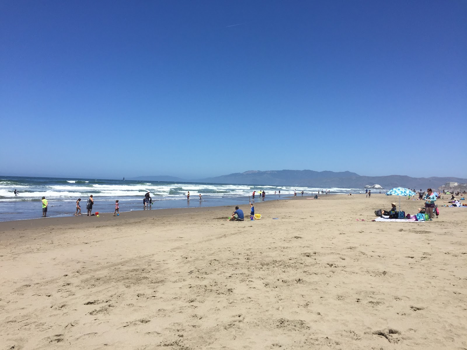 Ocean Beach II的照片 带有明亮的细沙表面