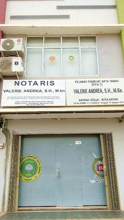 Kantor Notaris & PPAT Valerie Andrea, S.H., M.Kn