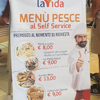 Restaurant La vida à Termoli (le menu)