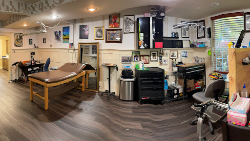 Explore redemption tattoo ideas, creative tattoo ideas in Logan, available at COLLECTIVE STUDIO HOUSE OF MANA INK