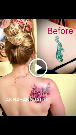 Explore tattoo name placement ideas, creative tattoo ideas in Garden Grove, available at Anna Hang Tattoo