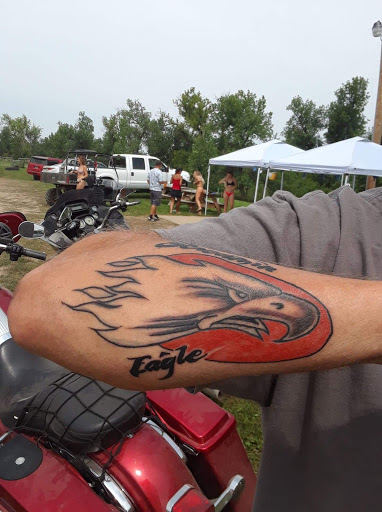 Explore dog tattoo ideas, creative tattoo ideas in Hattiesburg, available at Sinful Aart Tattoo