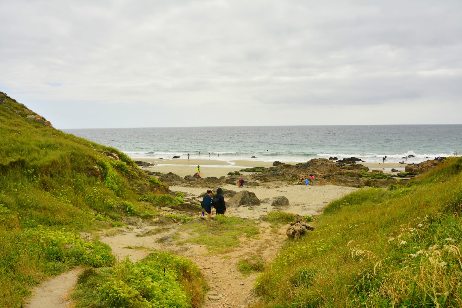 Fotografie cu Plage Grise zonă sălbatică