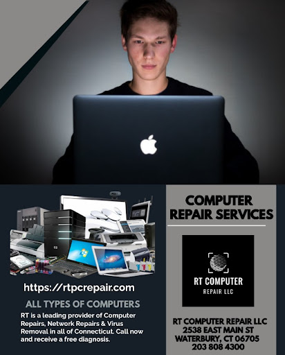 Computer Repair Service «RT Computer Repair», reviews and photos, 2538 E Main St, Waterbury, CT 06705, USA