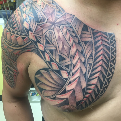 Explore tribal tattoo ideas for guys, creative tattoo ideas in Jacksonville, available at Valei Arts Tattoo Studio