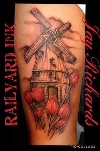 Explore tattoo ideas quarter sleeve, creative tattoo ideas in Roanoke, available at RailYard INK