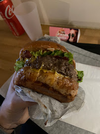 Cheeseburger du Restaurant de hamburgers Mobster Diner à Paris - n°4