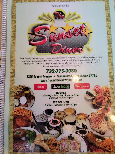 Restaurant «Sunset Diner», reviews and photos, 3315 Sunset Ave, Ocean Township, NJ 07712, USA