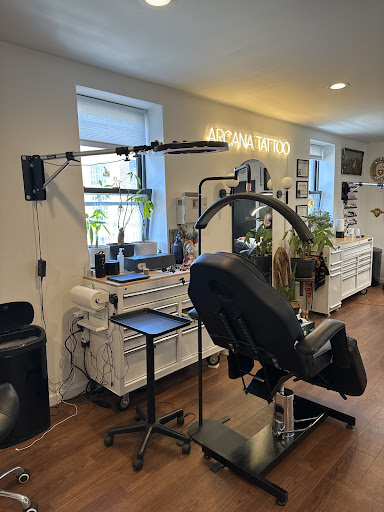 Explore ny tattoo ideas, creative tattoo ideas in Rutherford, available at Arcana Tattoo