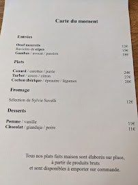 Menu / carte de Vintrépide à Aix-en-Provence