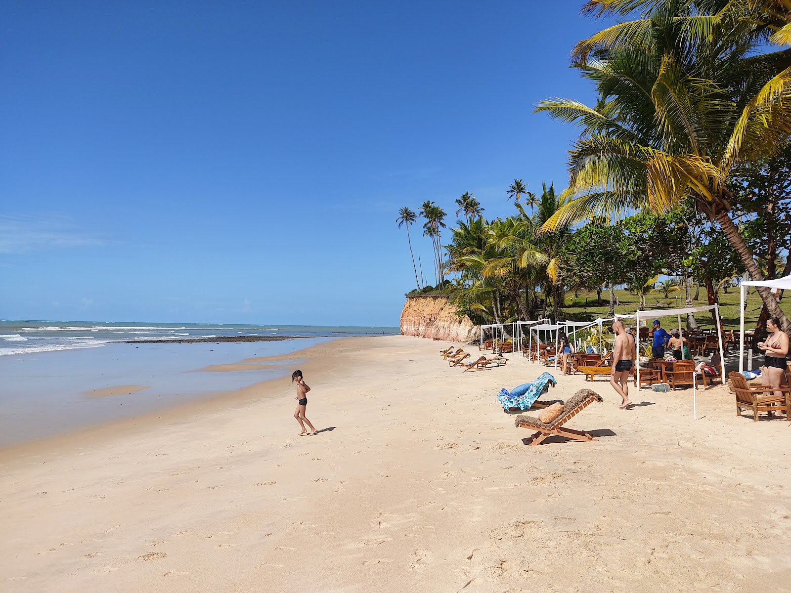 Photo de Plage de Barra do Cahy et le règlement