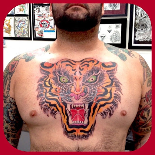Explore back tattoo ideas for men, creative tattoo ideas in Sacramento, available at The American Tradition Tattoo