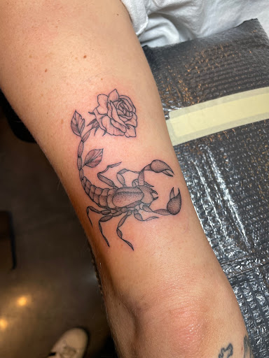 Explore electrician tattoo ideas, creative tattoo ideas in Peoria, available at Modern Ink Tattoo