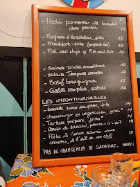 Restaurant Le Mange Disc à Montreuil (la carte)