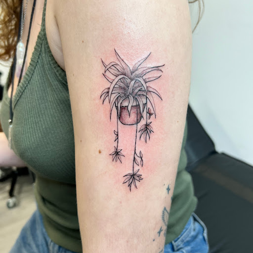 Explore horizon zero dawn tattoo ideas, creative tattoo ideas in Newport News, available at Cholo Ink Tattoo Studio