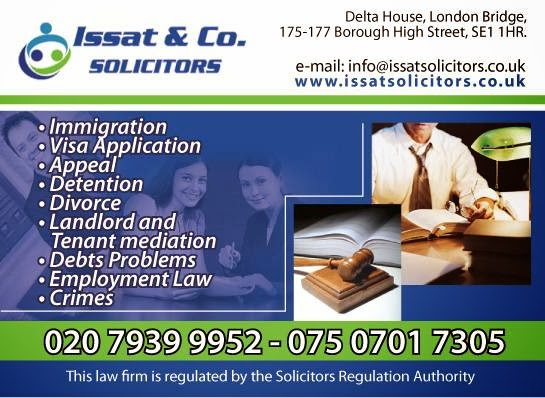 Reviews of ISSAT & CO SOLICITORS in London - Attorney