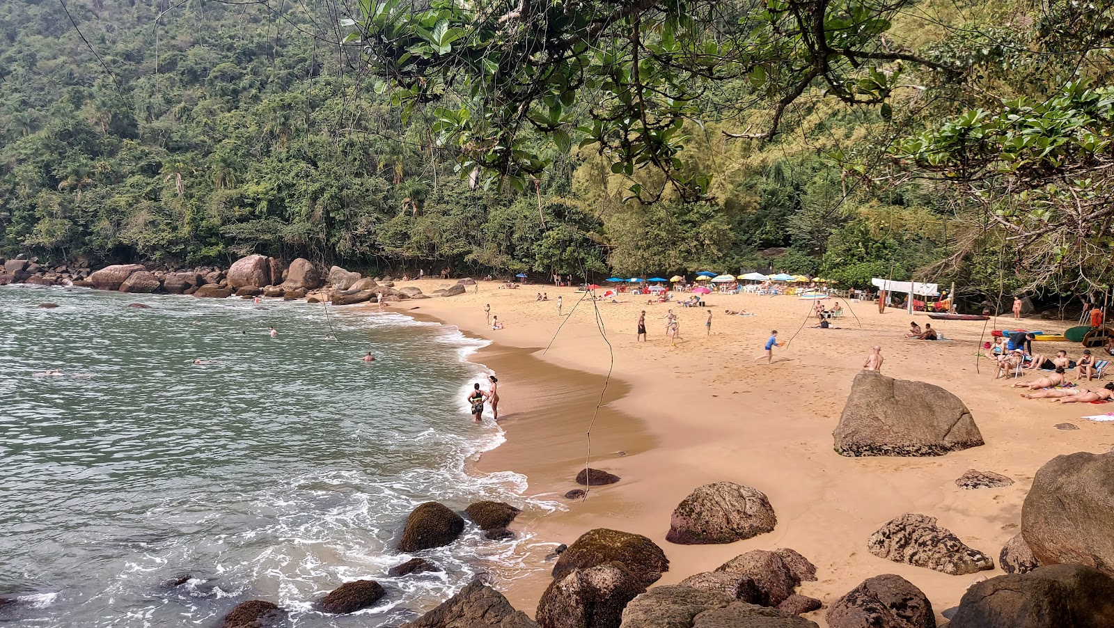 Zdjęcie Praia do Cedro z mała zatoka