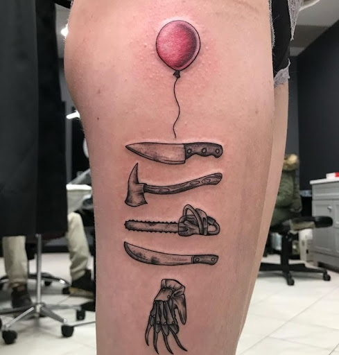 Explore vine tattoo ideas, creative tattoo ideas in Schaumburg, available at Atmosphere Tattoo Gallery - Schaumburg