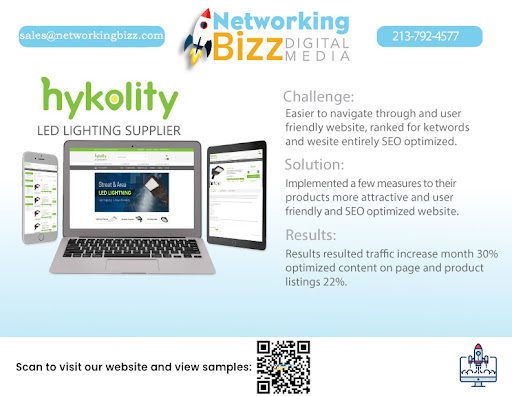SEO Website Design Monrovia Networking Bizz image