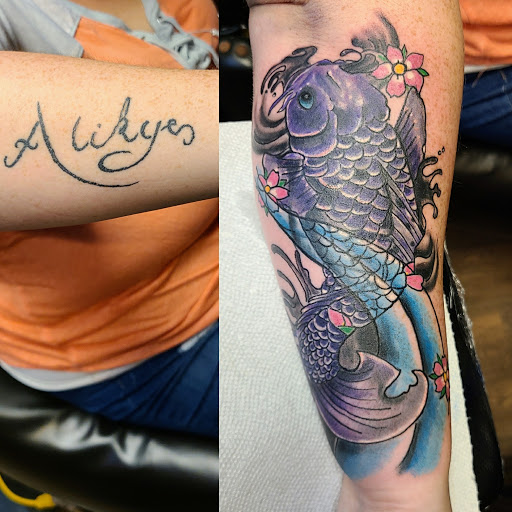 Explore la catrina tattoo ideas, creative tattoo ideas in Cumberland, available at Queen City Ink
