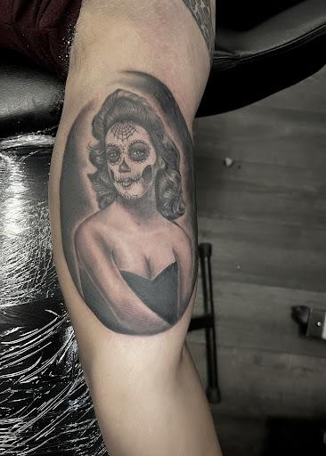 Find time clock tattoo ideas for your next unique tattoo in Silver City at Independent Ink Tattoo