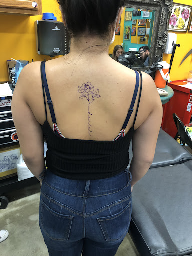 Explore blackout tattoo ideas, creative tattoo ideas in Fresno, available at True Anchor Tattooing