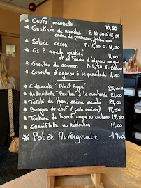 Menu du Restaurant Café les Acacias à Villefranche-sur-Saône
