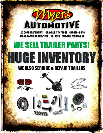 Auto Repair Shop «Thomas Myers Automotive», reviews and photos, 125 Corporate Dr, Granbury, TX 76049, USA