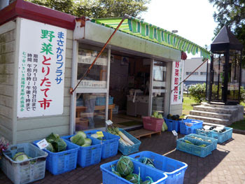 まさかりプラザ野菜とりたて市