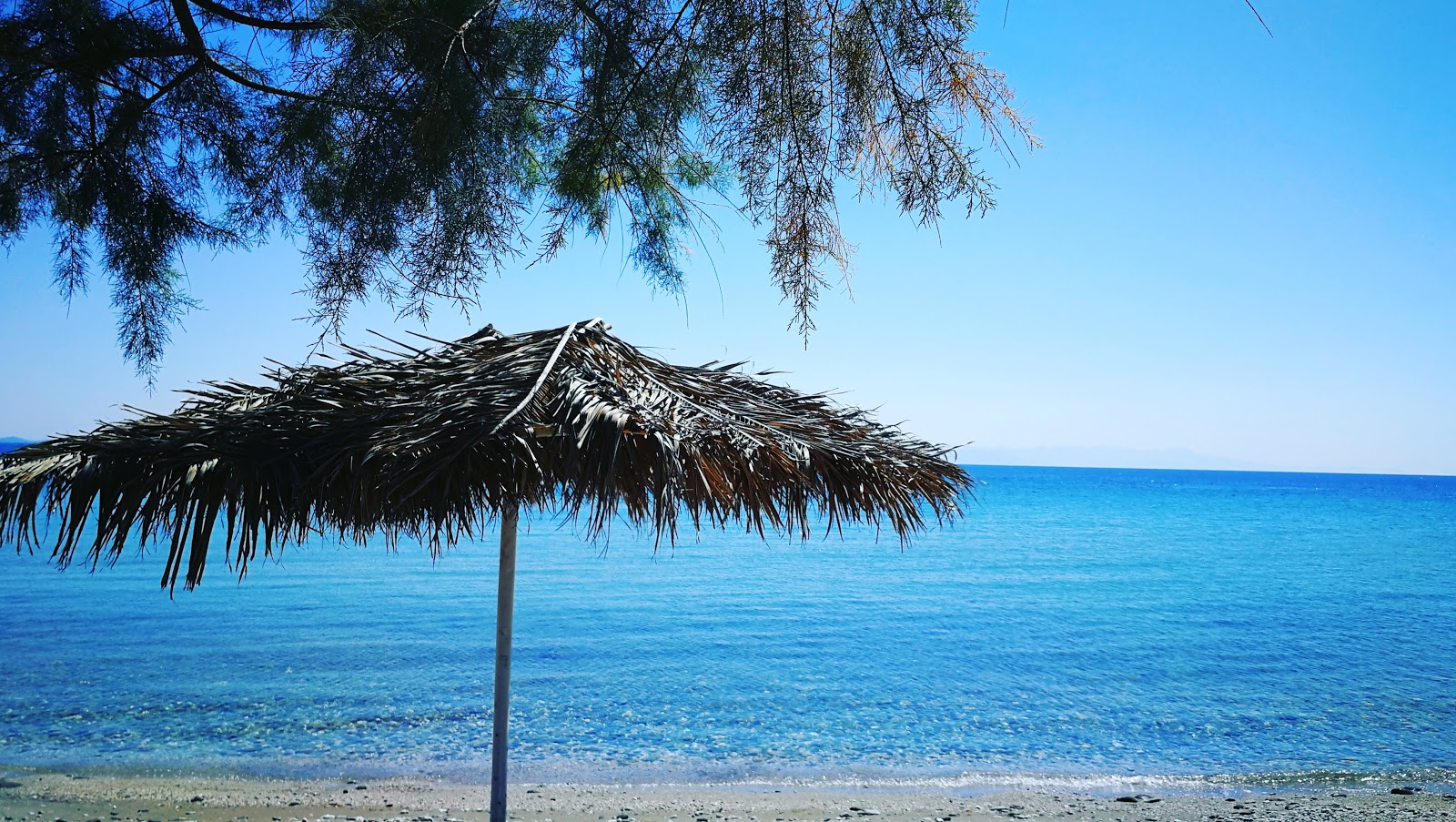 Photo of Petalidi beach amenities area