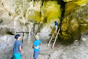 The window cave of ancient cavemen image