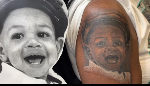 Explore large thigh tattoo ideas, creative tattoo ideas in Syracuse, available at Flawless Ink LLC