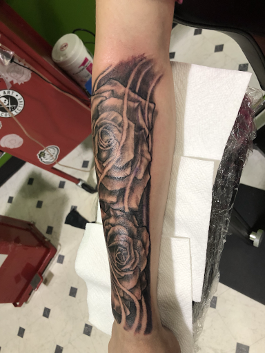 Explore badass sleeve tattoo ideas, creative tattoo ideas in Evansville, available at Ink Therapy 101