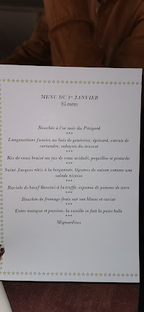 Restaurant français Restaurant Charbonnel à Brantôme en Périgord - menu / carte