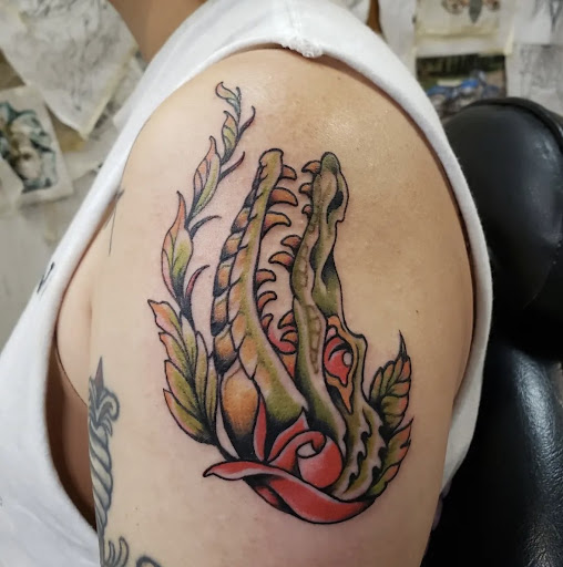 Explore patriot tattoo ideas, creative tattoo ideas in New Orleans, available at Downtown Tattoos and Piercing