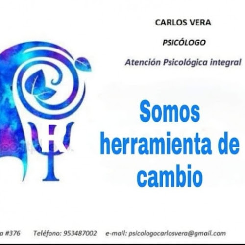 Comentarios y opiniones de Ps Carlos Vera Vega, Psicólogo
