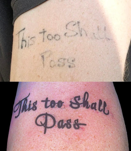 Explore time flies tattoo ideas, creative tattoo ideas in Shelbyville, available at Body Art by Red