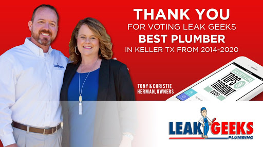 Plumber «Leak Geeks Plumbing», reviews and photos, 4708 Keller Hicks Rd, Fort Worth, TX 76244, USA