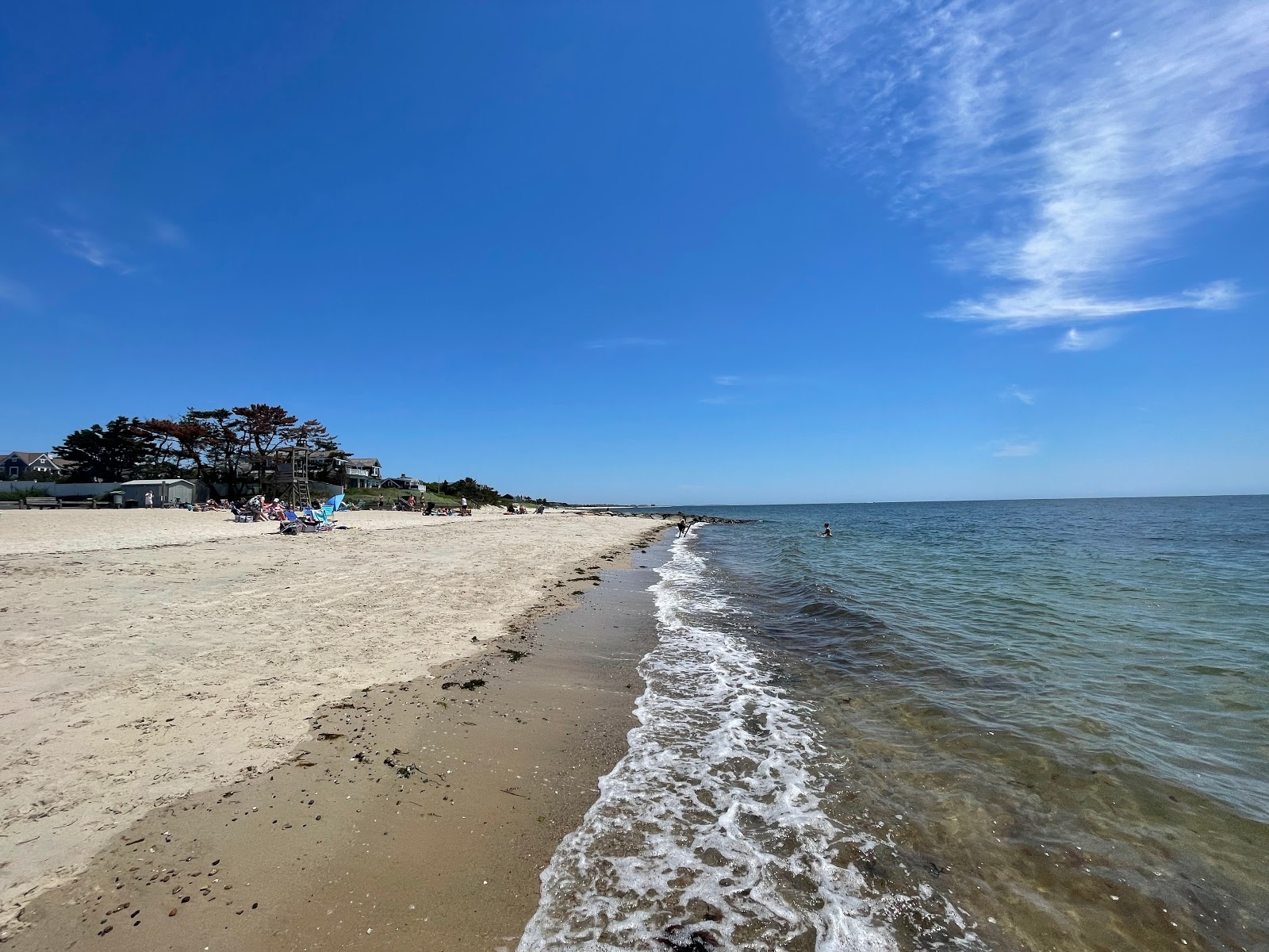 Zdjęcie Pleasant Road Beach z przestronna linia brzegowa
