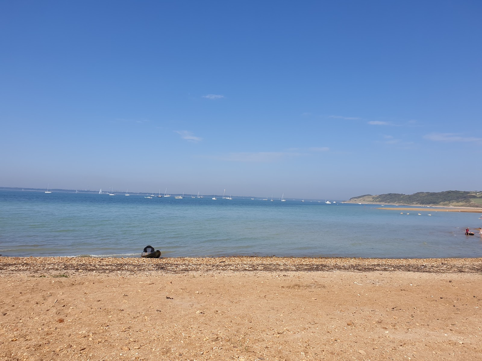 Foto van Thorness Bay Beach met hoog niveau van netheid