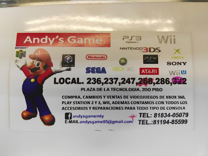 Andy's Game local 286